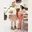 iriserend beige