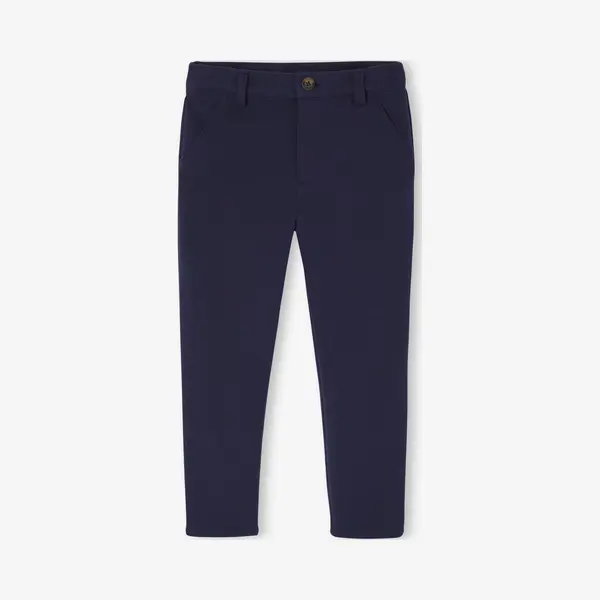Vertbaudet Casual Kostuumbroek Voor Jongens Marineblauw thumbnail
