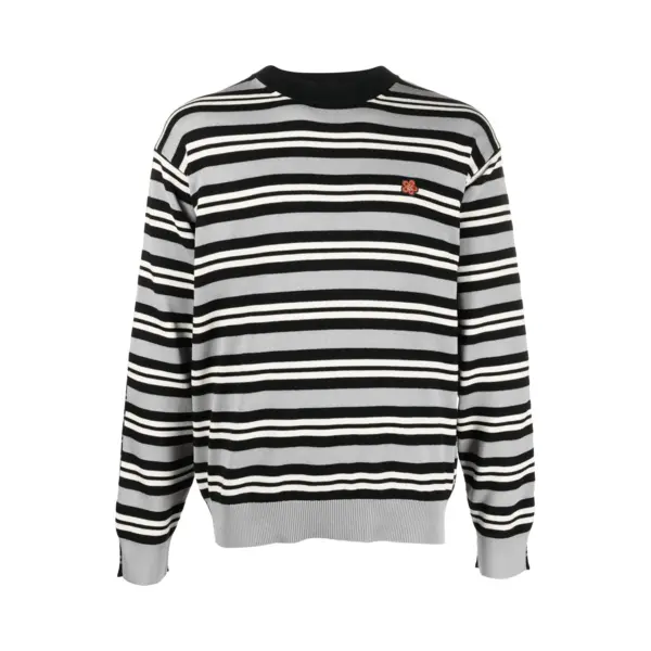 Kenzo Stripe Wool Sweater Size, S, Colour, Black thumbnail