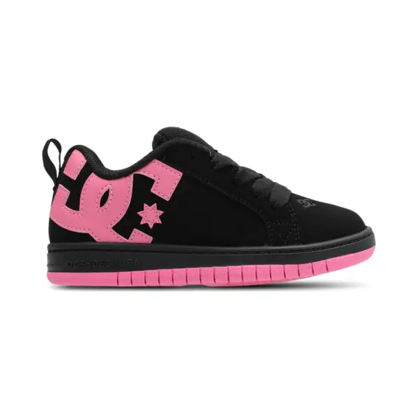 Dc Shoes Dc Sneakers Court Graffik Toddler Trainers - Black - Size 13.5 - Suede thumbnail