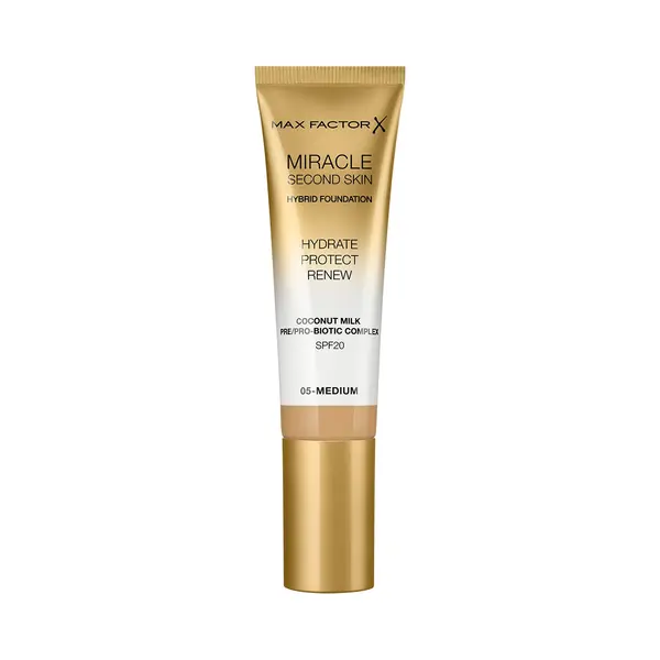 Max Factor Miracle Second Skin 30 ml Koker Crème 05 Medium thumbnail
