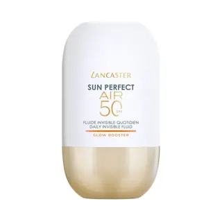 Lancaster Sun Perfect Air Daily Invisible Fluid SPF50 Glow Booster Zonnebrandvloeistof Gezicht 50 Volwassenen