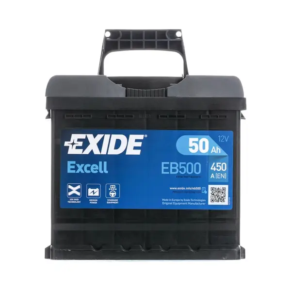 Exide Eb500 Starter Battery 50 Ah thumbnail