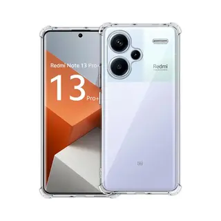 Phonillico Hoesje Voor Xiaomi Redmi Note 13 Pro Plus 5G / Redmi Note 13 Pro+ 5G Backcover Shockproof Siliconen Transparant