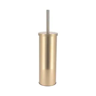 Tendance Toiletborstel - Goud - Metaal - 38 X 10 Cm - Badkamer - Toilet - Toilet Accessoires