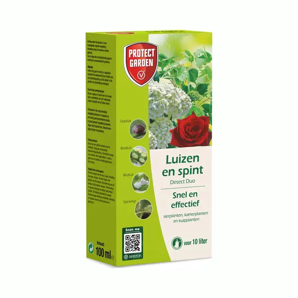 Protect Garden Desect Duo Concentraat, 100ml - Bestrijdingsmiddel Tegen Luizen - Spint - Dopluizen - Schildluizen - Wolluizen - Bladluizen - Witte thumbnail