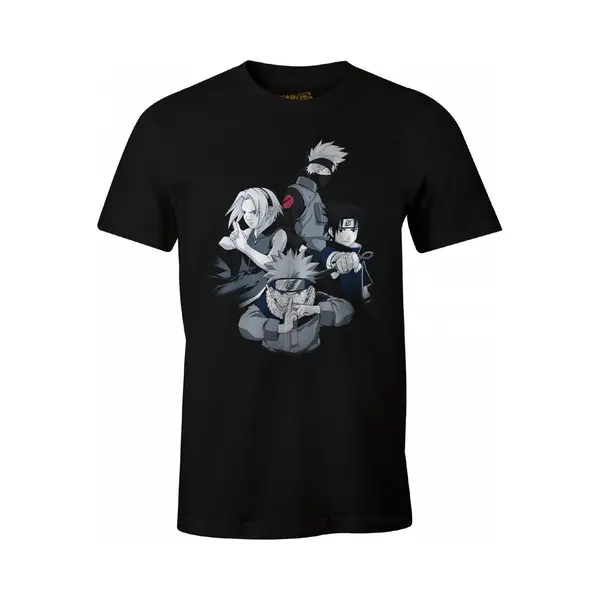 Cotton Division Naruto - Team Black T-Shirt - Xl thumbnail