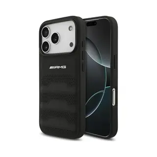 Amg Debossed Lines Logo Case (Apple IPhone 17 Pro), Smartphone Hülle, Schwarz