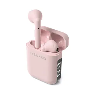 Ledwood Apollo S Headset True Wireless Stereo (Tws) In-ear Calls/Music/Sport/Everyday Usb Type-C Bluetooth Pink