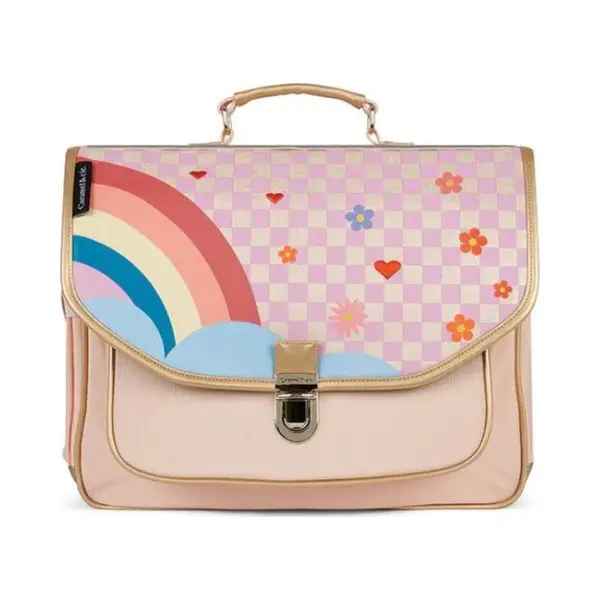 Caramel&Cie Caramel & Cie Boekentas/Schooltas Happy Sky - Roze thumbnail