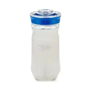 Kefirko Melk En Water Kefir Maker - Voor Kefir En Kombucha - Glazen Pot - 6-delig - 1400 Ml