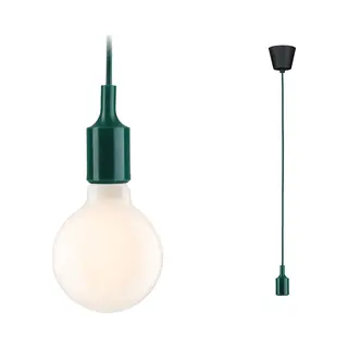 Paulmann 78429 Hanglamp E27 Groen, Zwart