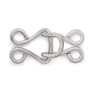 Prym - Prym Corset Silver No.13 Hooks And Eyes - 1 Unit