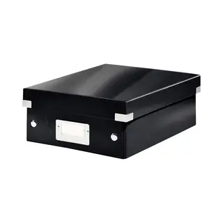Leitz 60570095 tijdschriftenhouder Karton, Spaanplaat Zwart