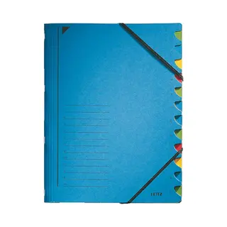 Leitz 39120035 Tab-Register Karton Blau