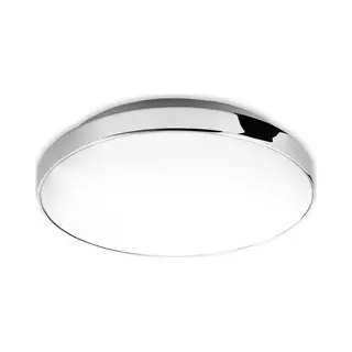 Briloner White Chrome IP44 13W Led Ceiling Light