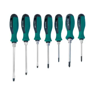 BrÜDer Mannesmann M11115 Hand-Schraubendreher Set Gerade Schraubendreher