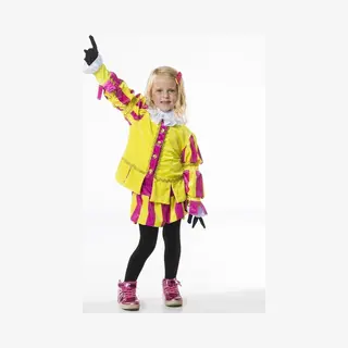 Danspiet Verkleedkostuum - De Club Van Sinterklaas - Rubies - Maat 116