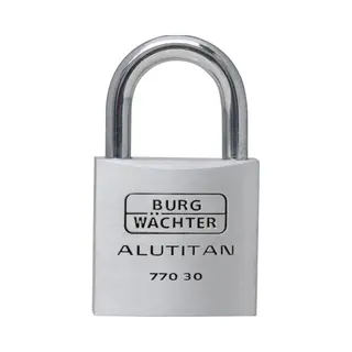 Burg Wächter 36141 Hangslot 20.90 Mm Gelijksluitend Aluminium Sleutelslot