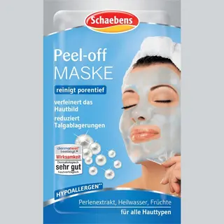 Schaebens Pearl Essence Hautreinigende Peel-Off Maske 1 Stück Pearl Essence Reinigung