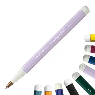 LEUCHTTURM1917 365526 Drehgriffel Nr. 1, Lilac - Ballpoint Pen With Royal Blue Ink