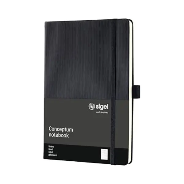Sigel CO122 persoonlijke organizer Papier Zwart thumbnail
