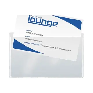 Sigel VZ115 card pocket Transparent