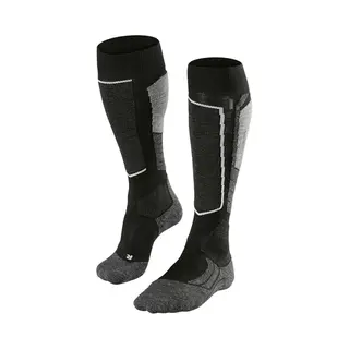 Falke SK2 Man Dij-hoge sokken Zwart
