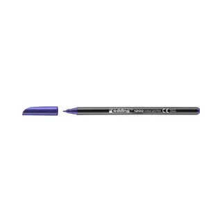 Edding 1200 viltstift Fijn Violet 1 stuk(s)