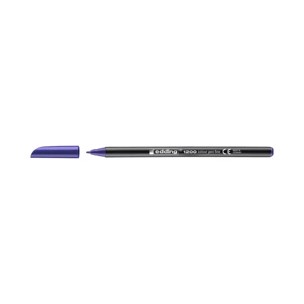 Edding 1200 viltstift Fijn Violet 1 stuk(s) thumbnail