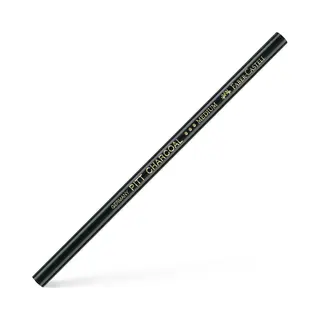 Faber-Castell Pitt Kohlebleistift 1 Stück Schwarz