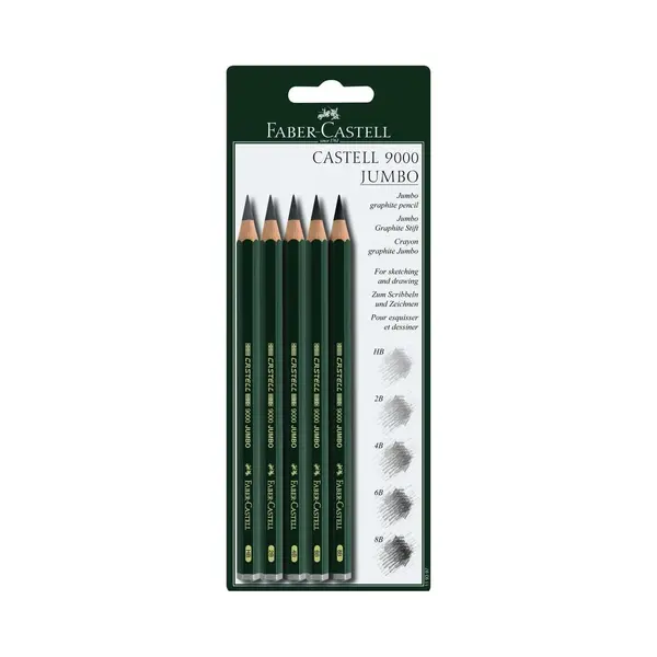 Faber-Castell 119397 grafietpotlood Multi 5 stuk(s) thumbnail