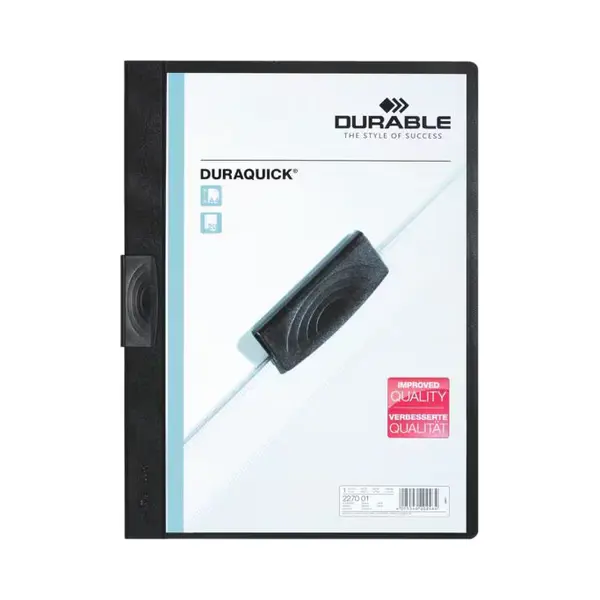 Durable Duraquick stofklepmap Zwart thumbnail