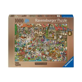 Ravensburger Puzzle Zeitreise Mittelalter 1000 Teile (1000 onderdelen)