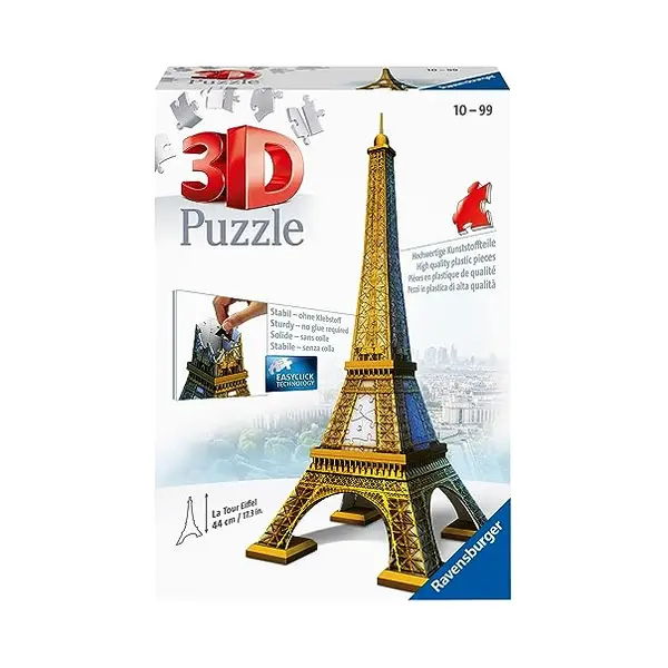 Ravensburger 4005556125562 Shape puzzle 216 pc(s) Buildings thumbnail
