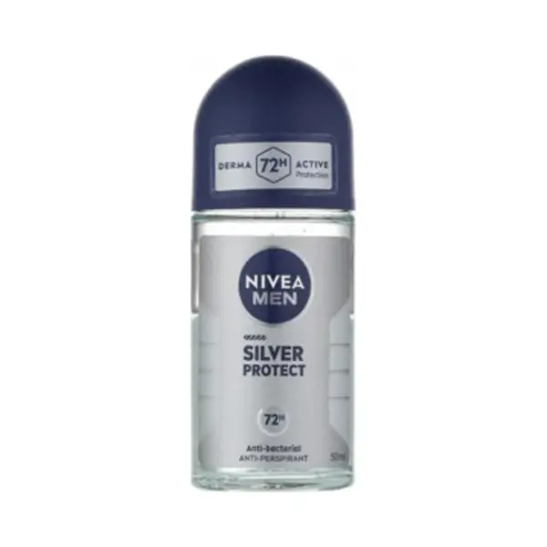 6x Nivea Men Deodorant Roller Silver Protect 50 Ml thumbnail