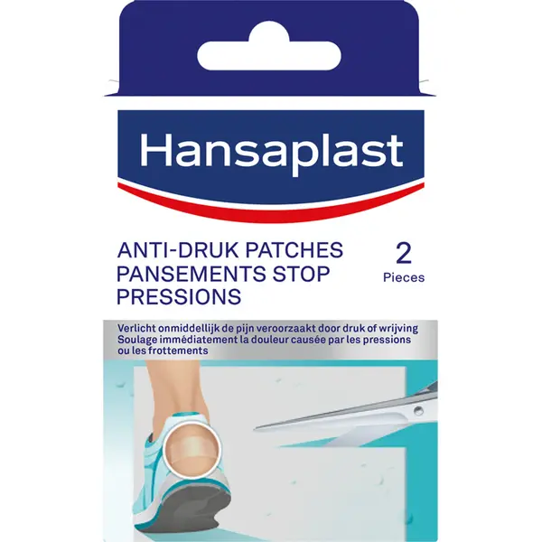 Hansaplast Anti-Druk Patches 2 Stuks thumbnail