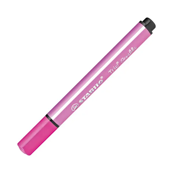 Stabilo Trio Scribbi, ergonomische viltstift, onverwoestbaar door meeverende punt, roze, per stuk thumbnail