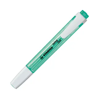 Stabilo swing cool, smalle markeerstift, turquoise, per stuk