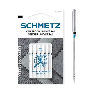 Schmetz - Overlock Universeel - Serger Universeel - ELx705 Cf - Dikte 80/12 - 5 Stuks
