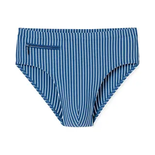 Schiesser Zwembroek Slip Heren - Ocean Swim - Blauw