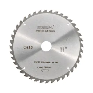 Metabo 628060000 circular saw blade 21.6 cm