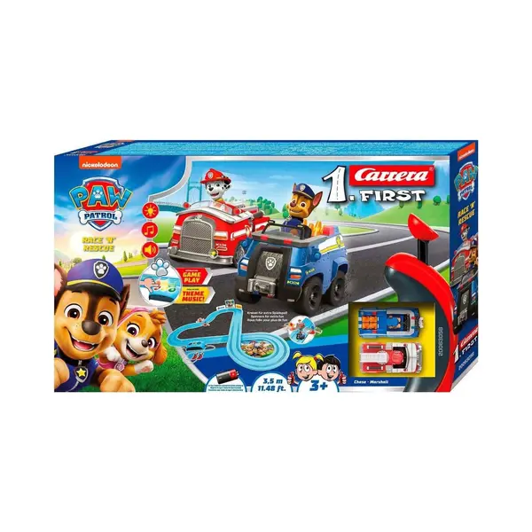 Carrera® Autorennbahn Carrera First, Paw Patrol - Race N Rescue (Streckenlänge 3, 5 M) thumbnail