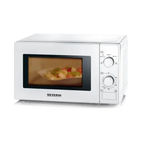 Severin Mw 7770 Mikrowelle Weiß Solo-Mikrowelle Arbeitsplatte 20 l 700 W thumbnail