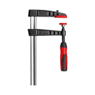 Bessey TG100S12-2K Schraubzwinge F-Klammer 100 cm Aluminium, Schwarz, Rot