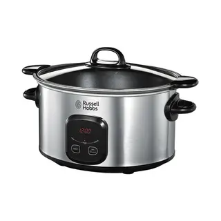 Russell Hobbs MaxiCook 6 l 200 W Zwart, Roestvrijstaal