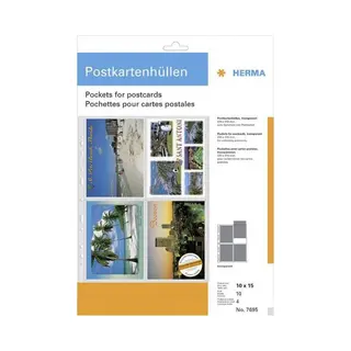 Herma 7695 hoesje Transparant