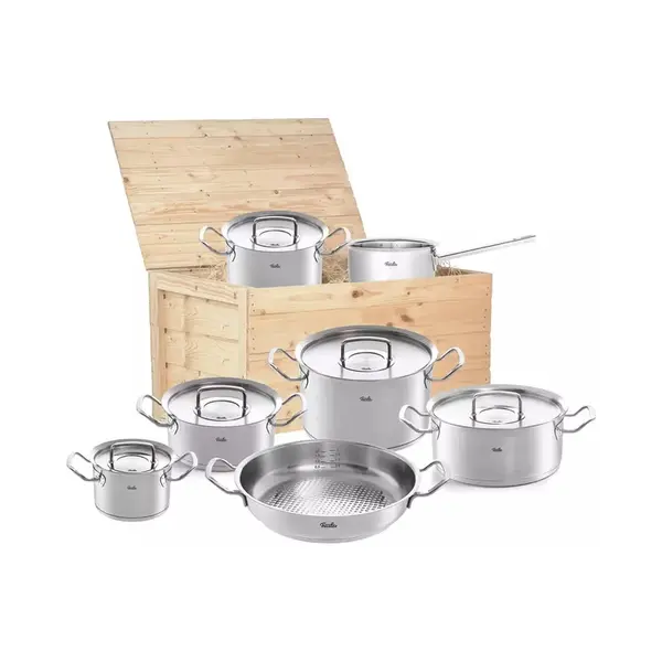Fissler Original Profi Collection - 7-delige Set In Houten Kist thumbnail