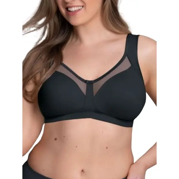 Anita Women's Clara Moulded Comfort Soft Cup Bra In Black | Size, 44B thumbnail