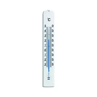 Tfa Dostmann Innen-Außen Thermometer Kunststoff , weiß